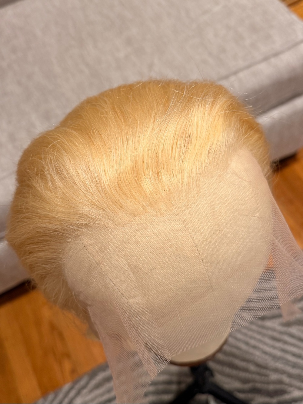 24” Blonde #613 Body Wave Human Hair Wig 13x6 HD Lace Front #068 - Picture 7 of 16